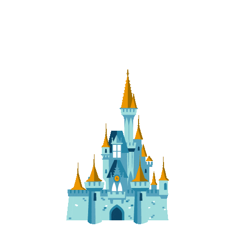Magic Kingdom Cinderella Sticker by Disney Parks Blog