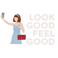 Look Good Feel Good Sticker by Style Theory
