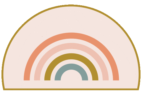 rainbow i am lovely Sticker by Lovely Bride