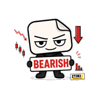 Dumping Market Crash Sticker by ZTIKIX