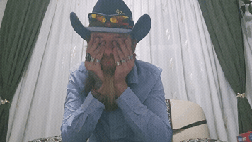Tired Cringe GIF