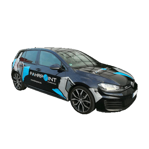 Logo Car Sticker by Fahrschule FahrPoint