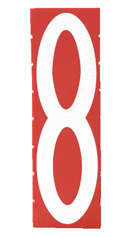 mathstackers math block number 8 Sticker