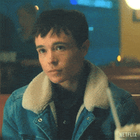 Umbrella Academy Nod GIF by NETFLIX