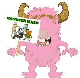 Monster Mash Gnome Sticker