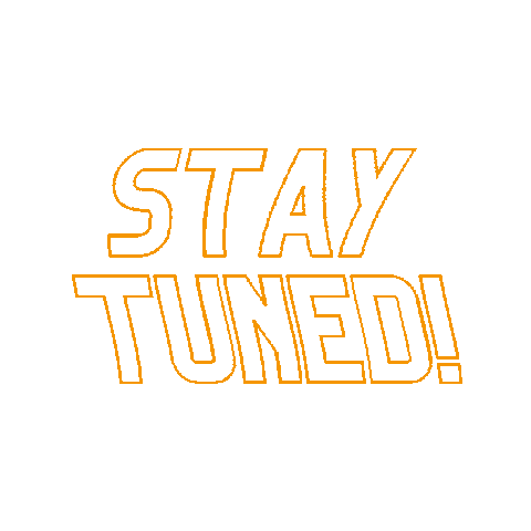 Stay Tuned Teaser Sticker by Rakuten Trade