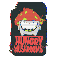 hungry_mushroom  Sticker