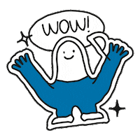 와우 Wow Sticker by dobrain_official