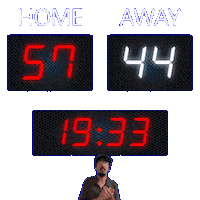 44 Away Sticker