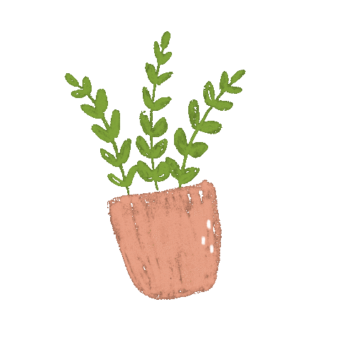 Plant Sticker by Capachitos