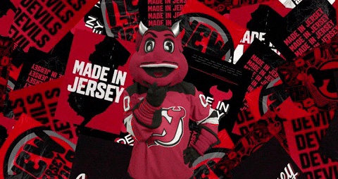 Nhl Mascot GIF by NJ Devil