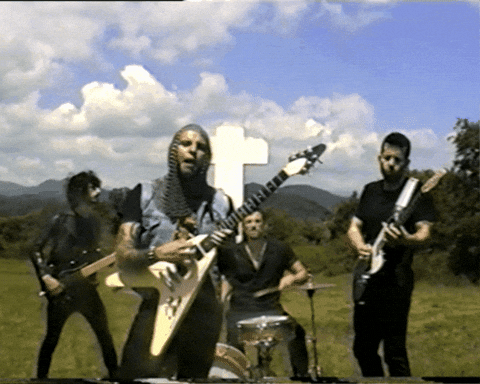 Heavy Metal Rock GIF by Medalla