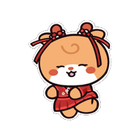 New Year Gidle Sticker