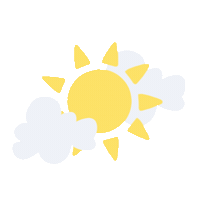 Sun Morning Sticker