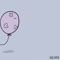 lucas levitan photo invasion animation balloon love cactus GIF