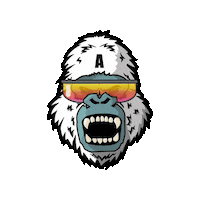 Gorillalpha yeti gorillalpha Sticker