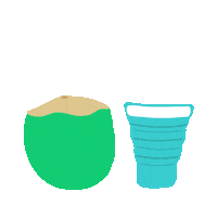 zero waste plastic free Sticker by Menos 1 Lixo