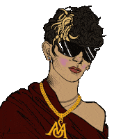 Champs Lu Sticker by MAISON SCUTIO