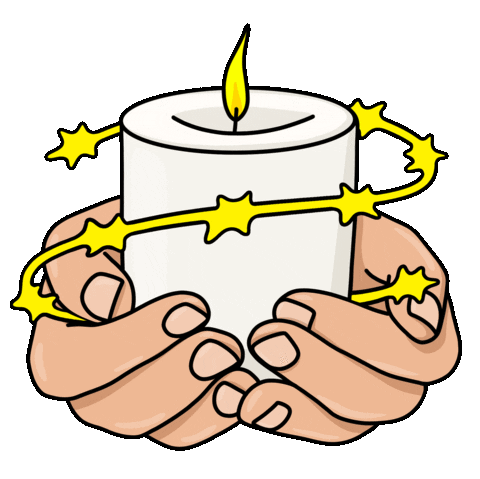 AmnestyInternationalNorway light shine hope candle Sticker