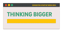Think Small Business Sticker by Edmonton Unlimited