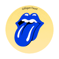 Rolling Stones Tongue Sticker