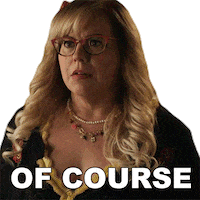 Of Course Bau Sticker by Paramount+