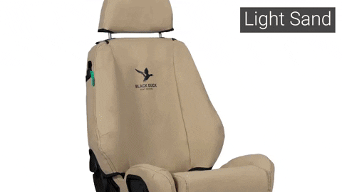 Black-Duck-SeatCovers giphygifmaker colours colourful 4x4 GIF