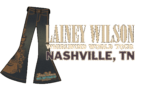 Wild Horses Nashville Sticker by Lainey Wilson