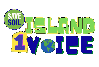 Island Voice Sticker by Save Soil