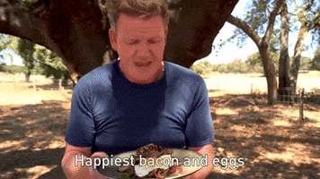 Happiest Bacon And Eggs