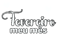 Meses Fevereiro Sticker by Bel Diniz