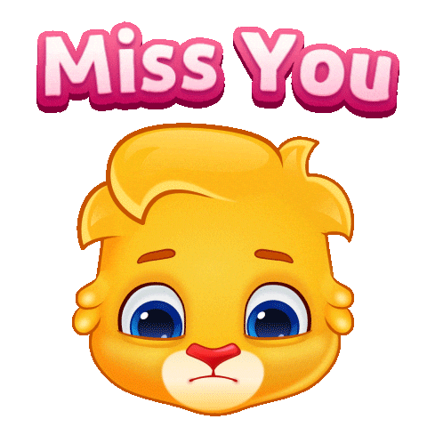 Missing Miss You Sticker by Lucas and Friends by RV AppStudios