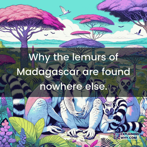 Madagascar Lemurs GIF by ExplainingWhy.com