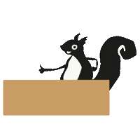 Noottest Sticker by de Notenshop