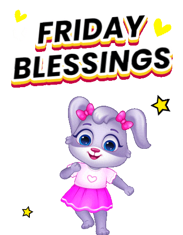 Its Friday Sticker by Lucas and Friends by RV AppStudios