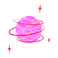 Galaxy Band Sticker