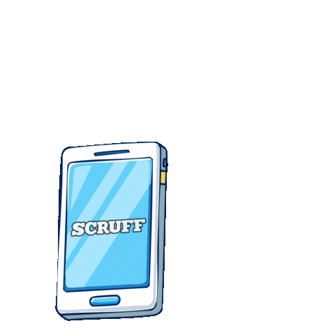 Phone Send Sticker by SCRUFF