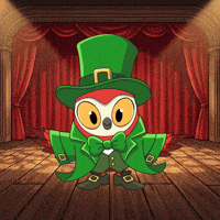 St Patricks Day Leaf GIF by birb