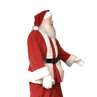 Ville_Angers angers pere noel soleilsdhiver Sticker