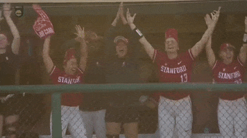Celebration Thank You GIF by Stanford Athletics