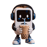 Happy Bubble Tea Sticker by UJFM