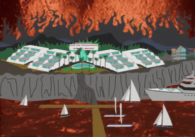 volcano GIF by South Park 