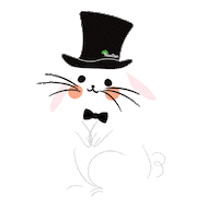 Magic Bunny Sticker by Life In Treetop