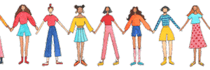 AndrinaManon women girl power feminism protest Sticker
