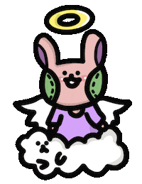 Fly Angel Sticker by Playbear520_TW