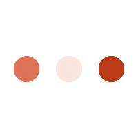 doorsjuul pink white orange round Sticker