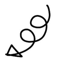 Ru66ishGame arrow ここ 矢印 やじるし Sticker
