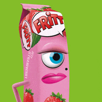 LudwigSchokolade no lips strawberry no no no GIF