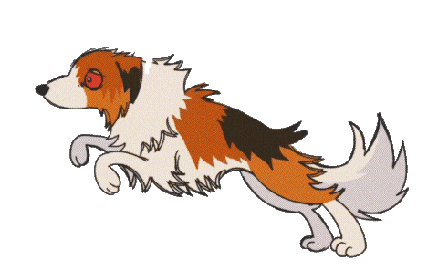 Animation Running Sticker