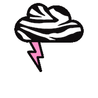 Cloud Storming Sticker by DOODAD+FANDANGO